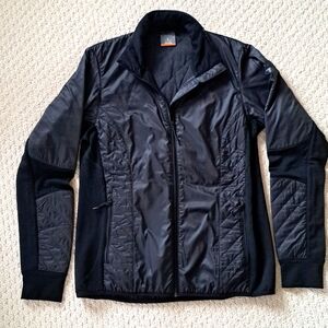 ICEBREAKER HELIX Merino loft wool quilted shell jacket.